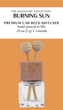 Load image into Gallery viewer, Burning Sun- Car Reed Diffuser
